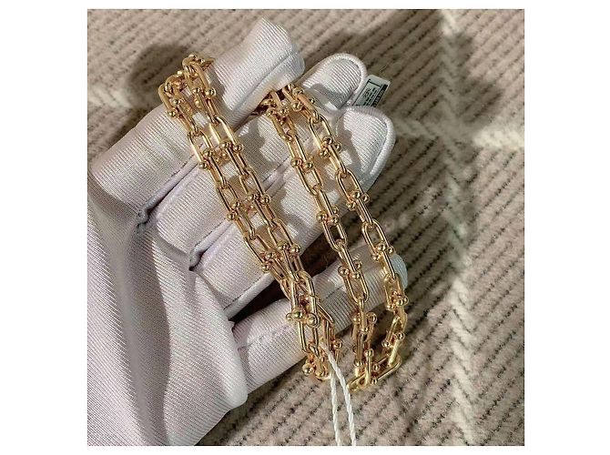Tiffany & Co Collana Tiffany HardWear piccole maglie in oro rosa 18k D'oro - vista 4