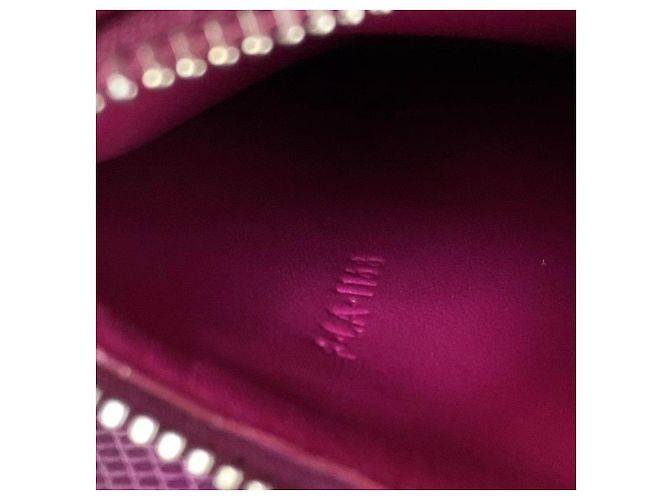 Céline Celine Box Umhängetasche aus Eidechsenleder Fuchsia Fuschia - Ansicht 5