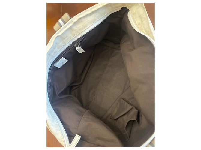 Sac Cabas Gucci Cherry Line en Toile Beige - vue 6