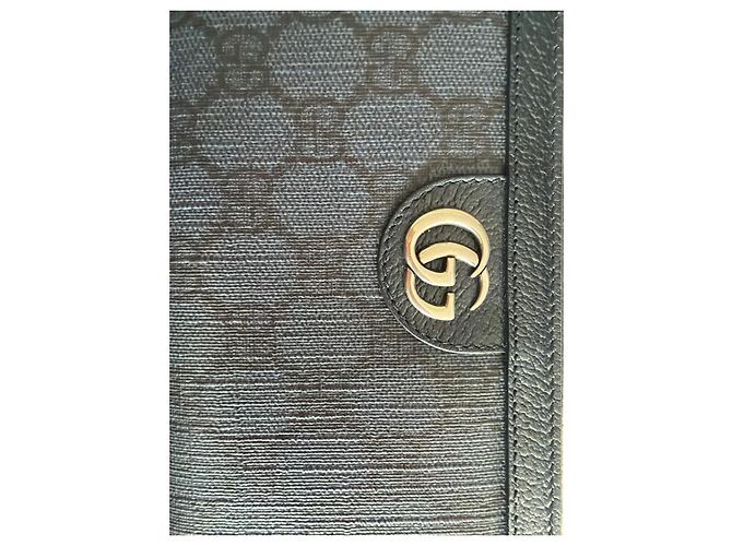 Portafoglio GG Ophidia Zip di Gucci Blu scuro - vista 3