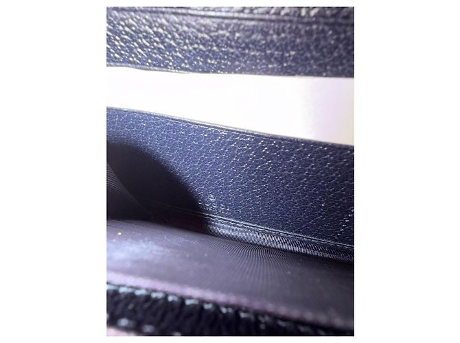 Portafoglio GG Ophidia Zip di Gucci Blu scuro - vista 5