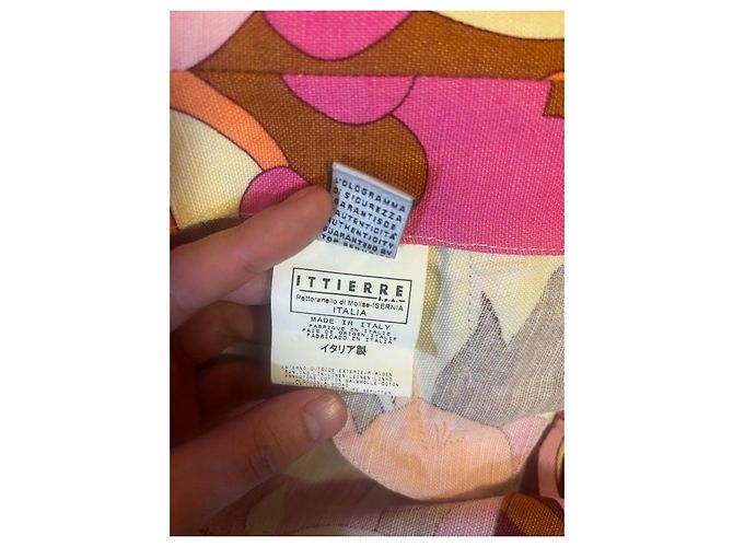 Chaqueta D&G con Estampado Psicodélico Castaño Rosa Naranja Crudo Amarillo - vista 6