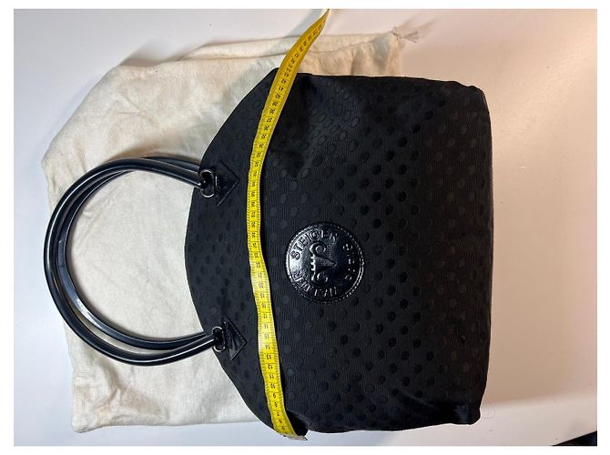 Borsa nera a pois di Walter Steiger Paris Nero - vista 12