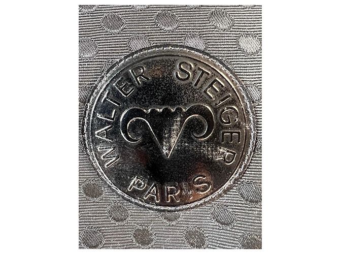 Borsa nera a pois di Walter Steiger Paris Nero - vista 3