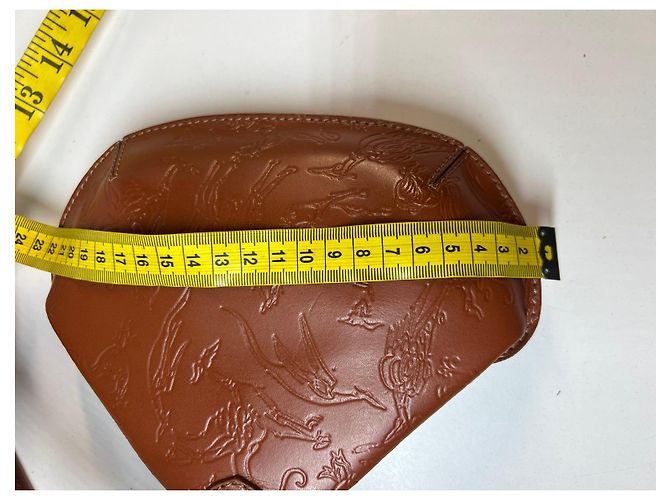 Borsa in pelle goffrata Trussardi Marrone - vista 20