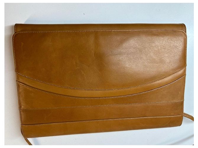 Krizia Brown Leather Shoulder Bag - view 3
