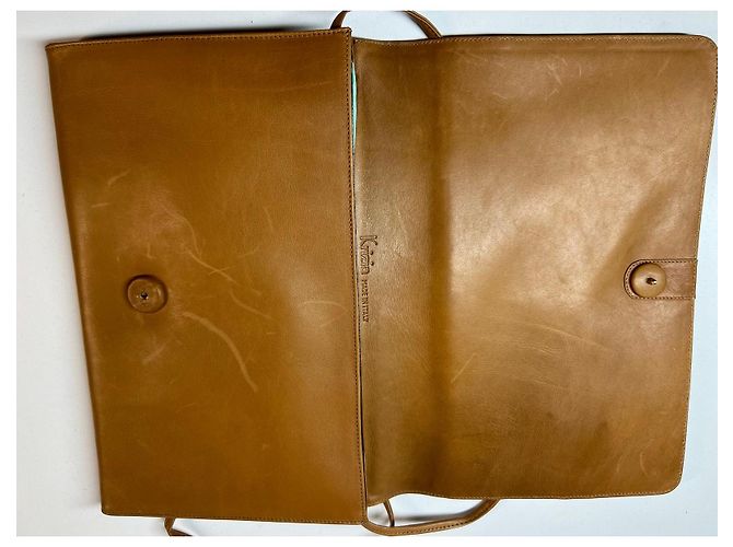 Krizia Brown Leather Shoulder Bag - view 6