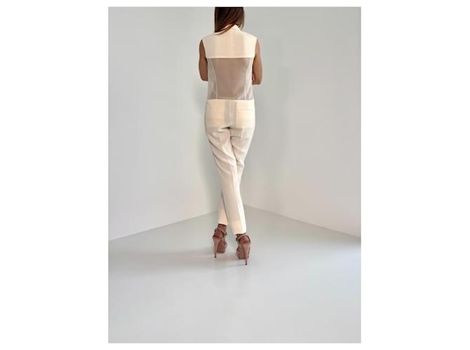 Mono de seda beige Prabal Gurung - vista 10