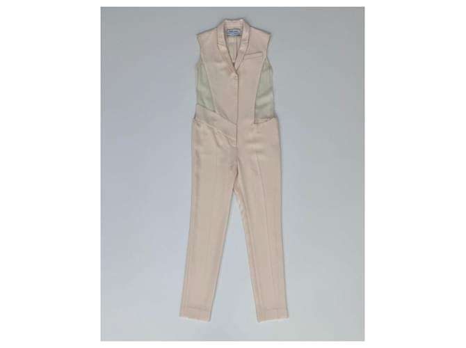 Mono de seda beige Prabal Gurung - vista 3