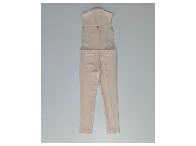 Mono de seda beige Prabal Gurung - vista 4