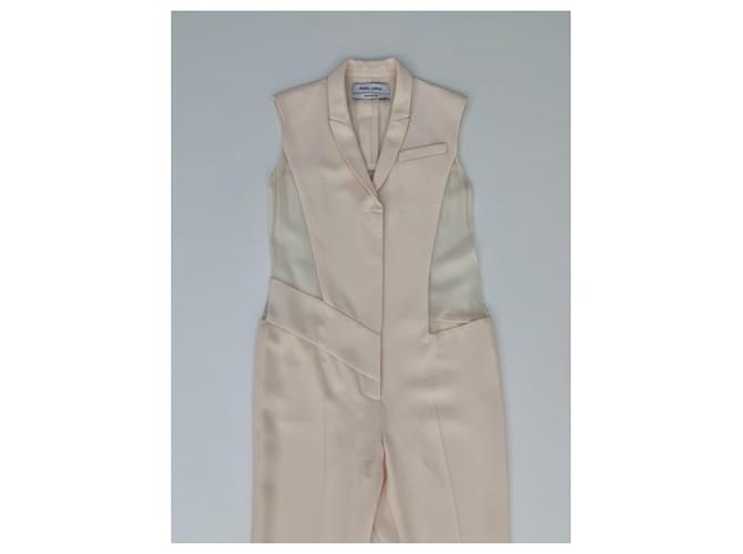 Mono de seda beige Prabal Gurung - vista 7