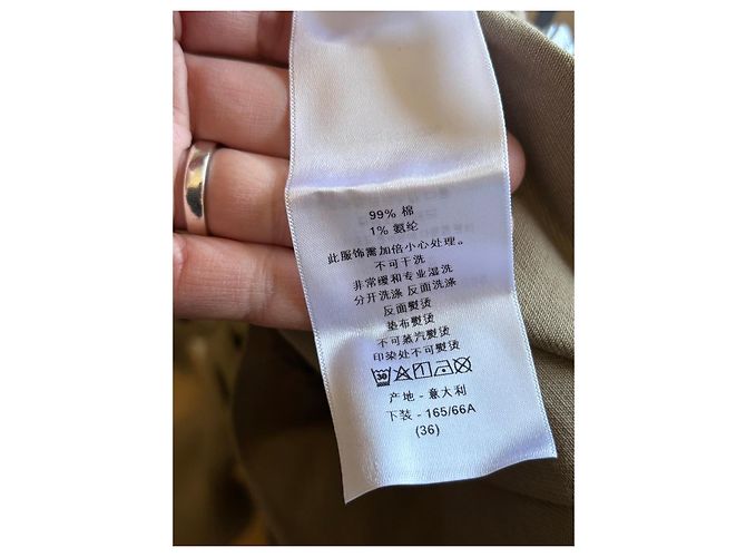 Gonna corta Christian Dior Nero Bianco Blu Beige Giallo - vista 11