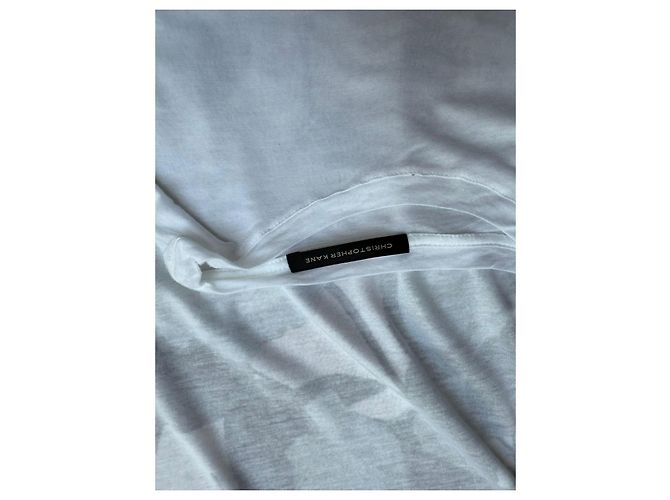 Christopher Kane T-Shirt Weiß Grau Modal - Ansicht 8