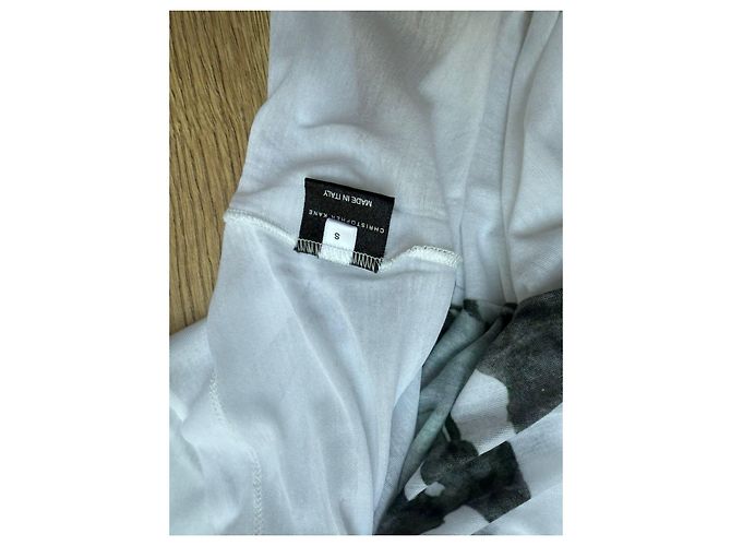 Christopher Kane T-Shirt Weiß Grau Modal - Ansicht 9