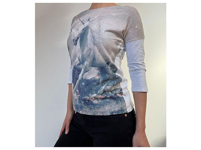 Stella Mc Cartney Top/T-shirt Stella McCartney Gris - vista 2