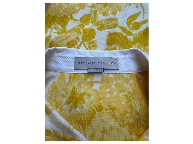 Stella Mc Cartney Blusa Stella McCartney Bianco Giallo - vista 14