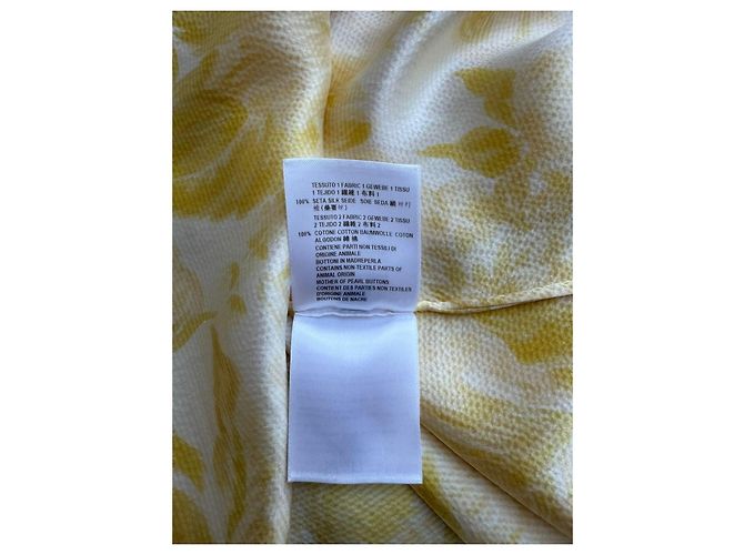 Stella Mc Cartney Blusa Stella McCartney Bianco Giallo - vista 18