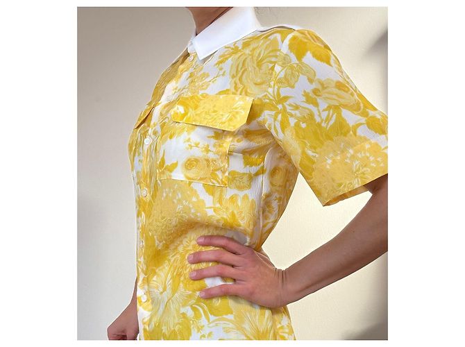 Stella Mc Cartney Blusa Stella McCartney Bianco Giallo - vista 3