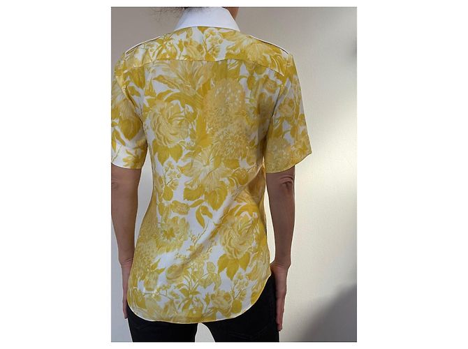 Stella Mc Cartney Blusa Stella McCartney Bianco Giallo - vista 4