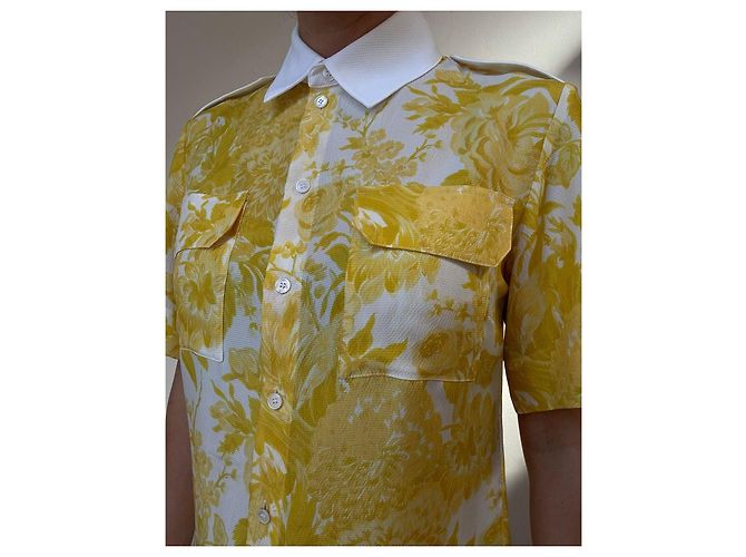 Stella Mc Cartney Blusa Stella McCartney Bianco Giallo - vista 5