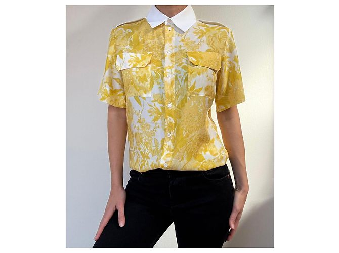 Stella Mc Cartney Blusa Stella McCartney Bianco Giallo - vista 6
