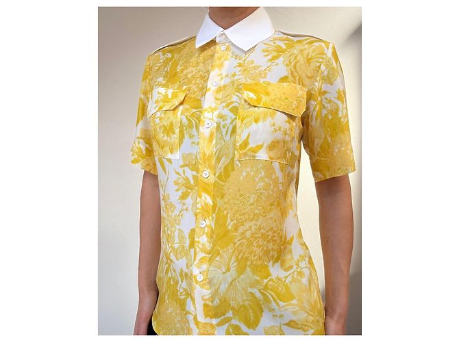 Stella Mc Cartney Blusa Stella McCartney Bianco Giallo - vista 7
