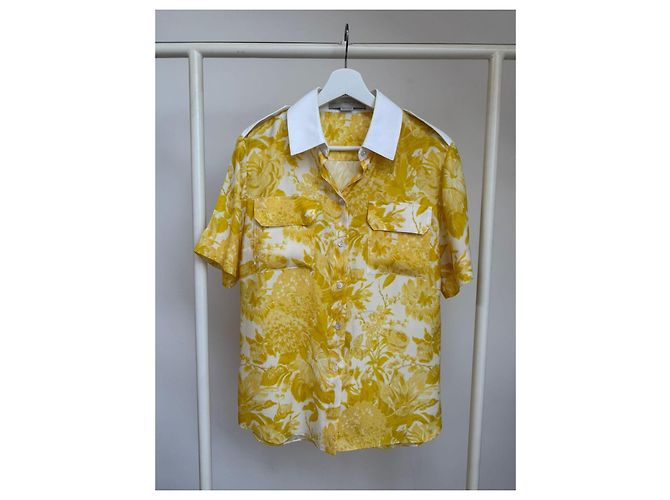 Stella Mc Cartney Blusa Stella McCartney Bianco Giallo - vista 8