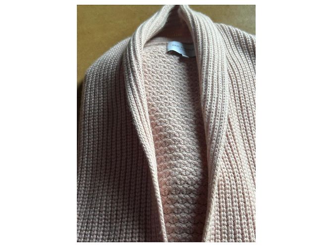 Eric Bompard Cárdigan de cachemira rosa - vista 2