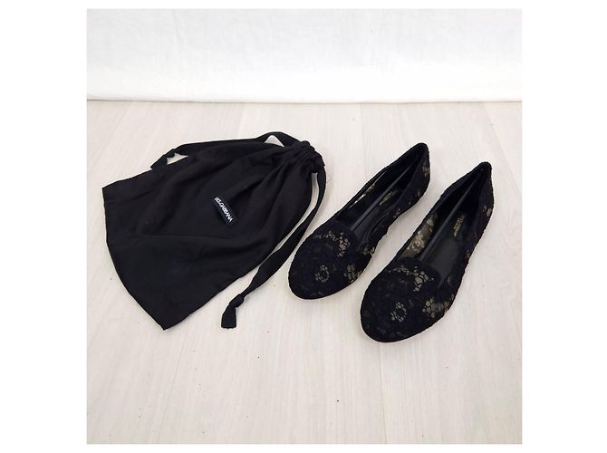 Bailarinas negras de encaje Dolce & Gabbana Negro - vista 10