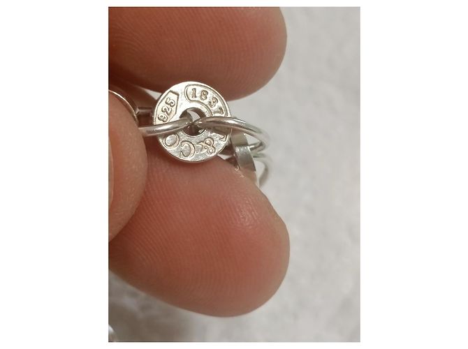 Bracciale Tiffany & Co 1837 Circle Argento - vista 5