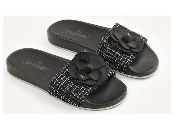 Mule Camelia Chanel Nero - vista 3