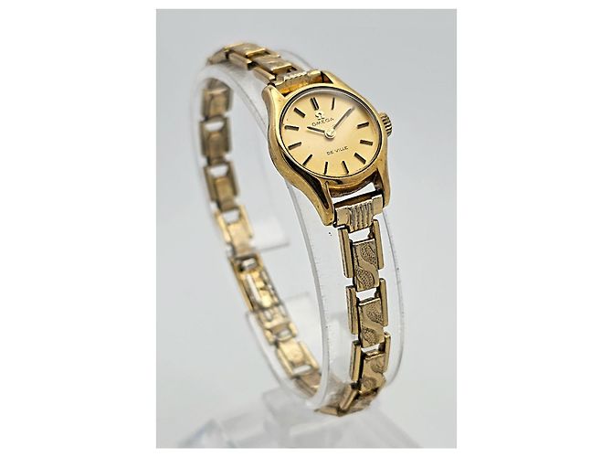 Omega De Ville vergoldete Uhr Golden - Ansicht 2