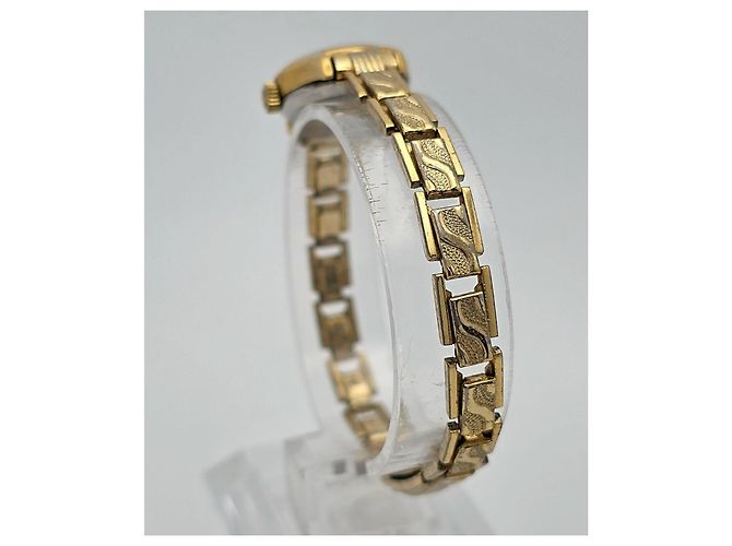 Omega De Ville vergoldete Uhr Golden - Ansicht 4