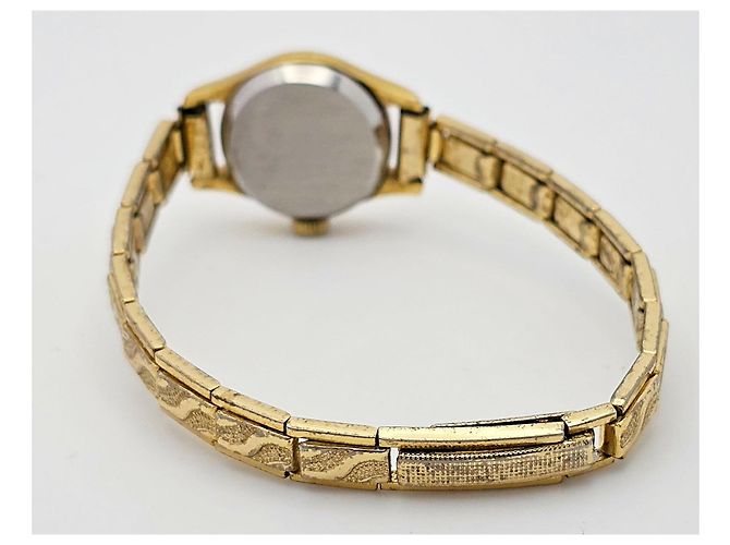 Omega De Ville vergoldete Uhr Golden - Ansicht 5