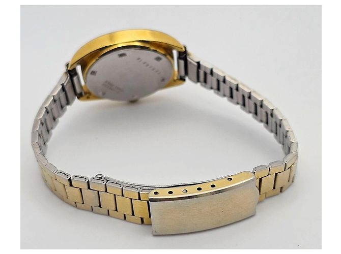 Relógio Feminino Longines, Relógio Mecânico Manual, Relógio Banho de Ouro Dourado - vista 5