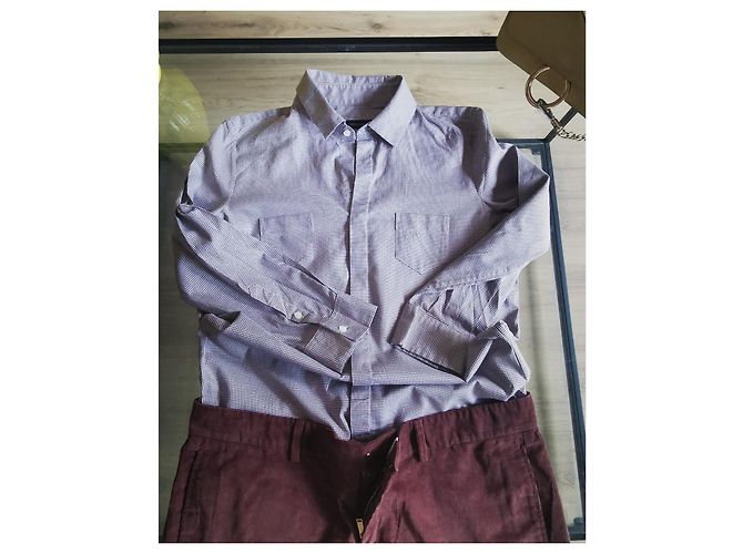 Vestido Dsquared2 de Terciopelo Marrón y Algodón a Cuadros Castaño - vista 13