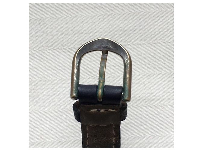 Orologio Clio Blue Argento e Blu Navy in Pelle - vista 12