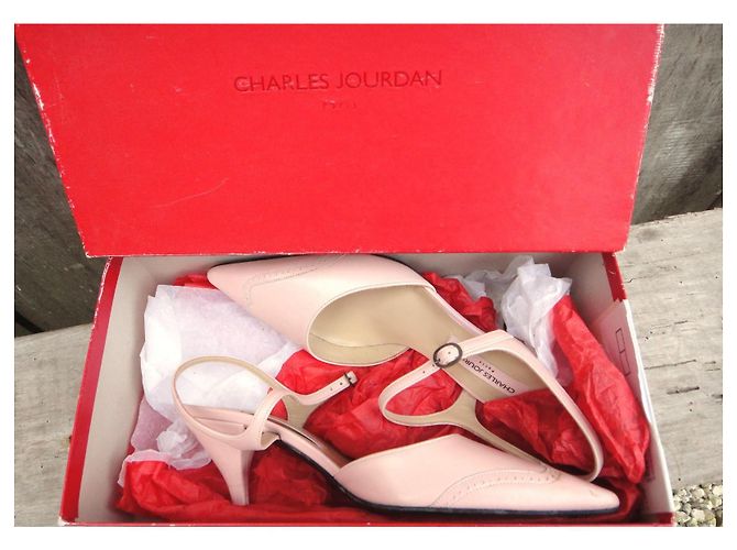 Sandali Charles Jourdan Katy in pelle rosa - vista 7