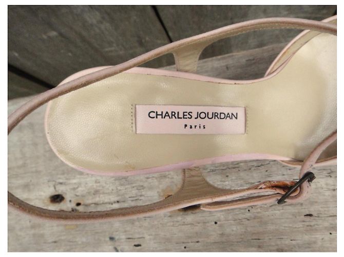 Sandali Charles Jourdan Katy in pelle rosa - vista 8