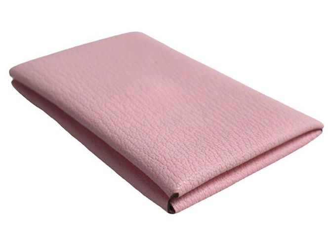 Hermès Monedero Calvi HERMES en rosa - vista 2