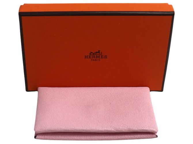 Hermès Monedero Calvi HERMES en rosa - vista 6