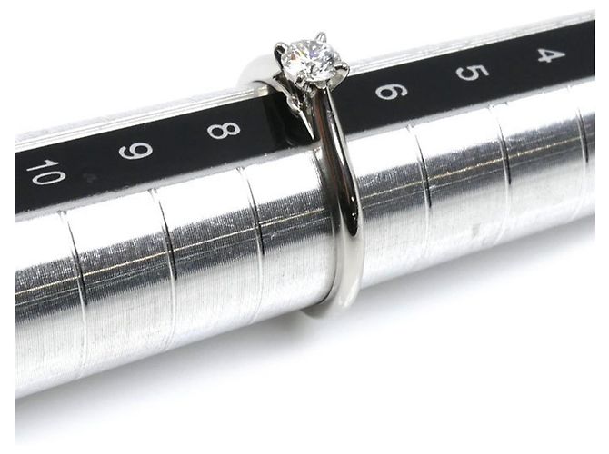 Cartier Platin 950 Diamant Solitär Ring - Ansicht 6