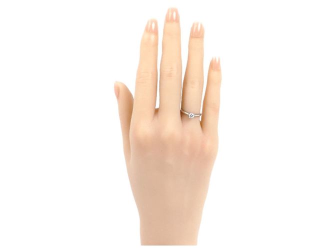 Cartier Platin 950 Diamant Solitär Ring - Ansicht 7