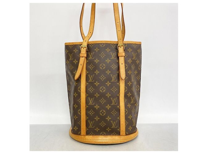 Borsa Tote Bucket GM Monogram Louis Vuitton Marrone - vista 11