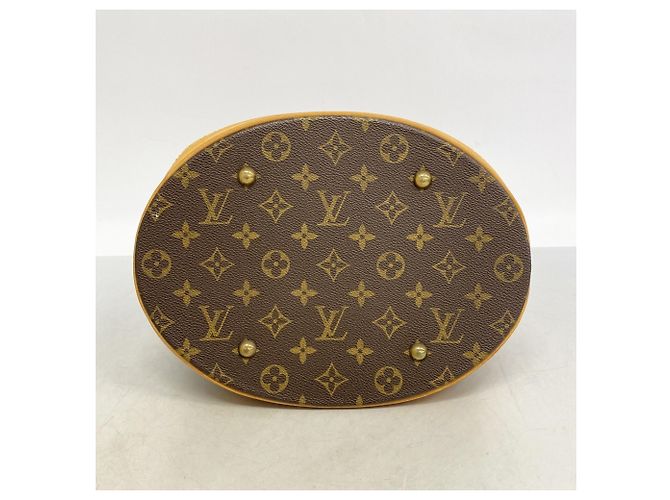Borsa Tote Bucket GM Monogram Louis Vuitton Marrone - vista 3