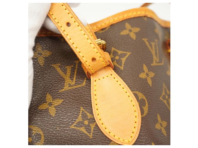 Borsa Tote Bucket PM Monogram Louis Vuitton Marrone - vista 11