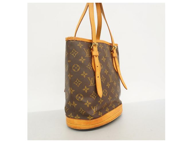 Borsa Tote Bucket PM Monogram Louis Vuitton Marrone - vista 2