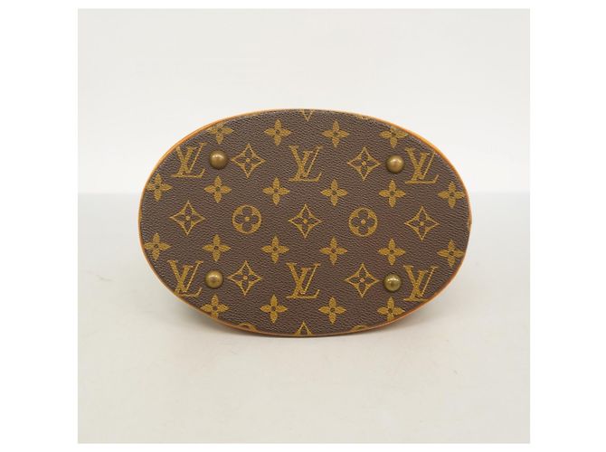 Borsa Tote Bucket PM Monogram Louis Vuitton Marrone - vista 3