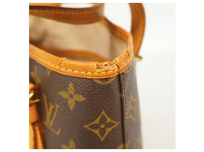 Borsa Tote Bucket PM Monogram Louis Vuitton Marrone - vista 6