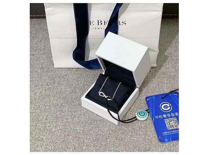 Bracelet De Beers en diamant argenté - vue 4